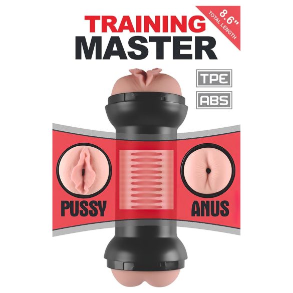 Lovetoy - masturbator vagina en anus - realistisch - huidkleur