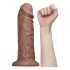 Lovetoy Chubby - levensechte dildo met zuignap - 25cm (natuurlijk)
