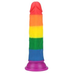 Lovetoy Prider - dildo realistisch - 19cm - regenboog