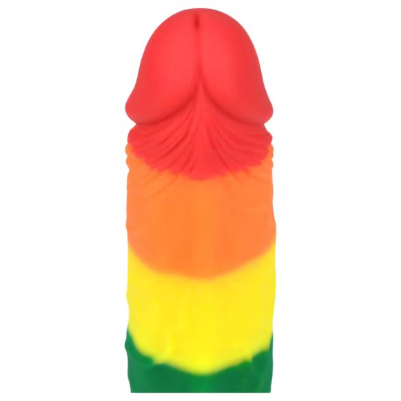 Lovetoy Prider - dildo realistisch - 19cm - regenboog
