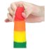 Lovetoy Prider - levensechte dildo - 19cm (regenboog)