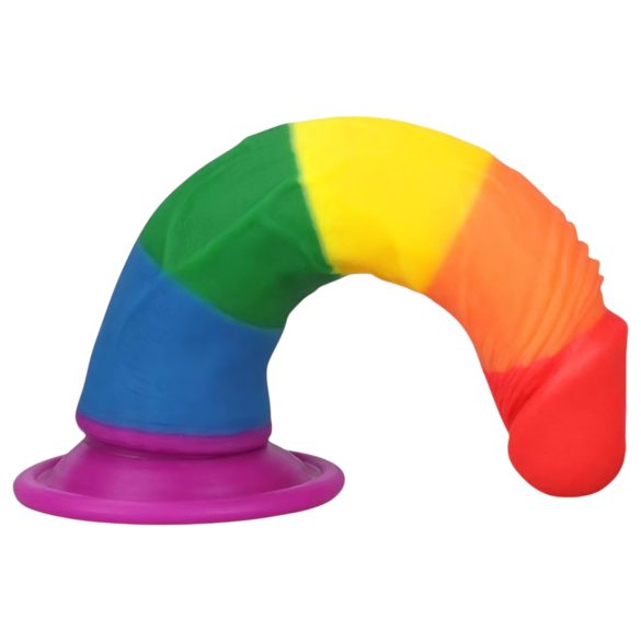 Lovetoy Prider - dildo realistisch - 19cm - regenboog