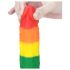 Lovetoy Prider - levensechte siliconen dildo - 19cm (regenboog)