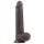 Lovetoy Sliding-Skin - realistische dildo - dubbel gelaagd - 23cm - bruin