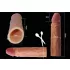 Lovetoy Pleasure X-tender - penismantel - 19cm - transparant