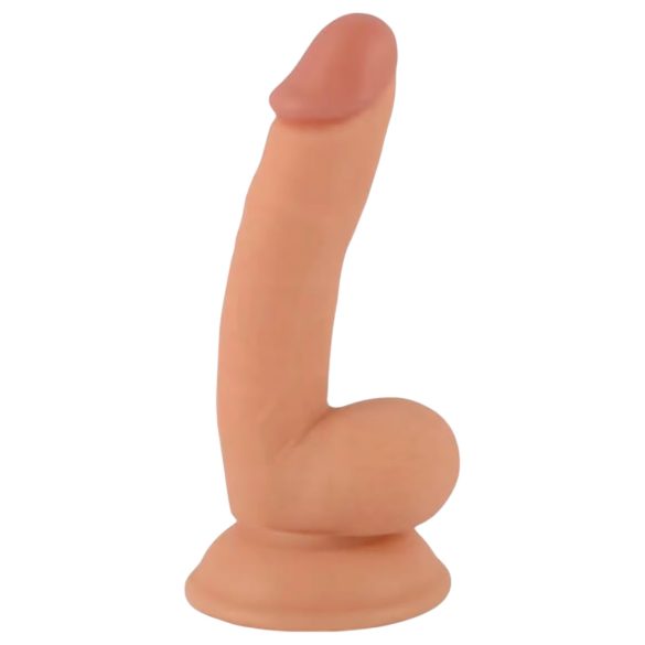 Mr. Rude - Realistische zuignap dildo 18cm (natuur)