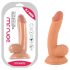 Mr. Rude - Realistische zuignap dildo 18cm (natuur)