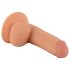 Mr. Rude - Realistische zuignap dildo 18cm (natuur)