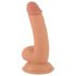 Mr. Rude - Realistische zuignap dildo 18cm (natuur)