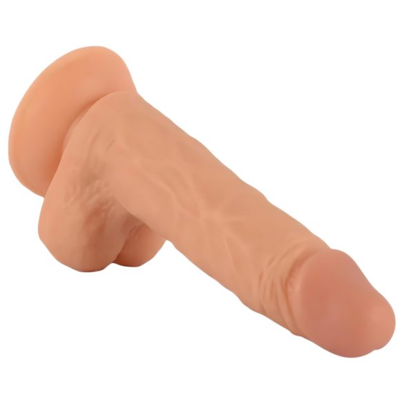 Mr. Rude - realistische dildo met zuignap - 19 cm - huidkleur