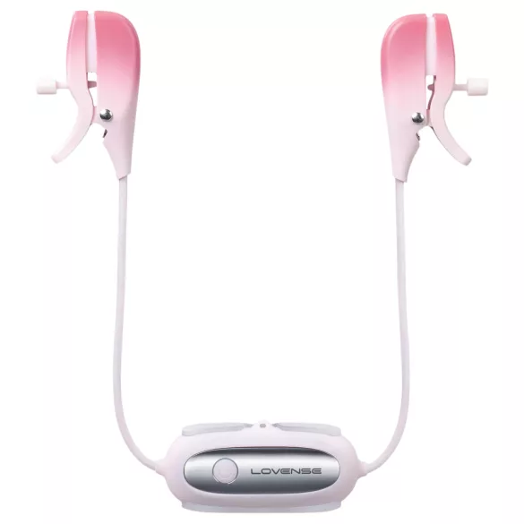 Lovense Gemini - App-gestuurde vibrerende tepelklemmen (roze)