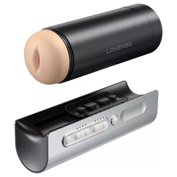 LOVENSE Solace Pro - automatische masturbator - op en neer bewegend - zwart