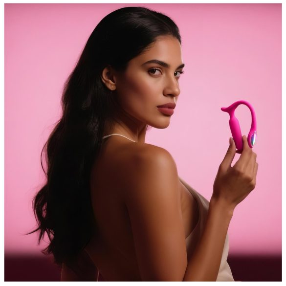 Lovense - anaal vibrator met app-bediening - siliconen - roze