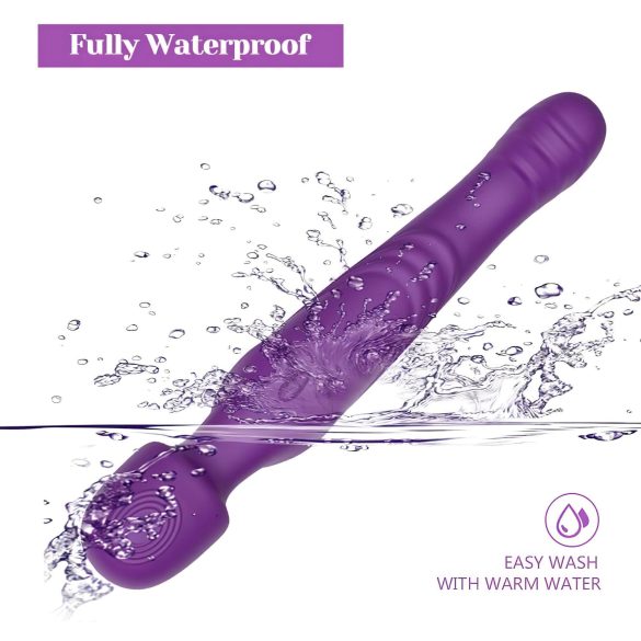 Tracy's Dog - wand vibrator - pulserend massage - siliconen - paars