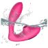 Tracy's Dog 2 - luchtdruk vibrator 2-in-1 - pink