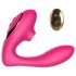 Tracy's Dog 2 - luchtdruk vibrator 2-in-1 - pink