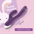 Tracy's Dog Rabbit - waterdichte vibrator met clitorisstimulator (paars)