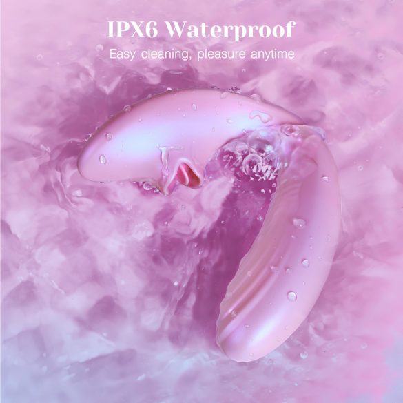 Tracy's Dog OG Lick - G-spot vibrator en clitoris stimulator - siliconen - roze