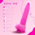 Tracy's Dog Jelivoy-Mid - realistische vibrator - 20 cm - roze