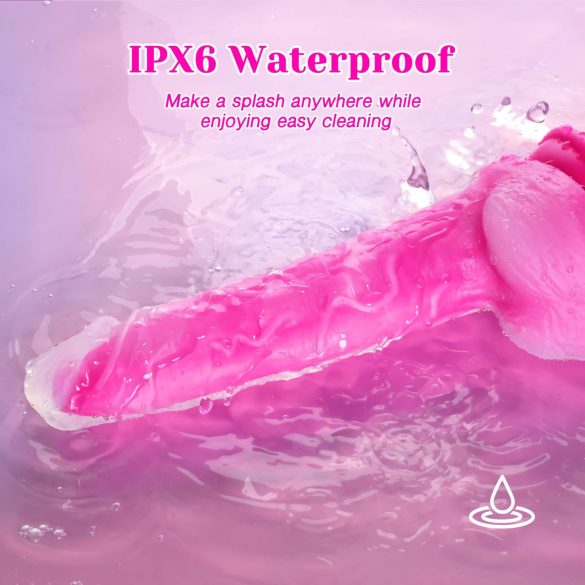 Tracy's Dog Jelivoy-Mid - realistische vibrator - 20 cm - roze