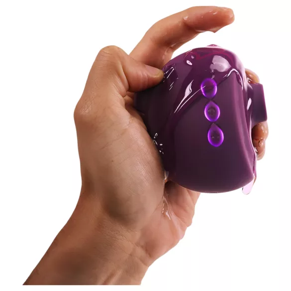 Tracy's Dog OG 3 - luchtdruk vibrator met G-spot stimulatie - paars