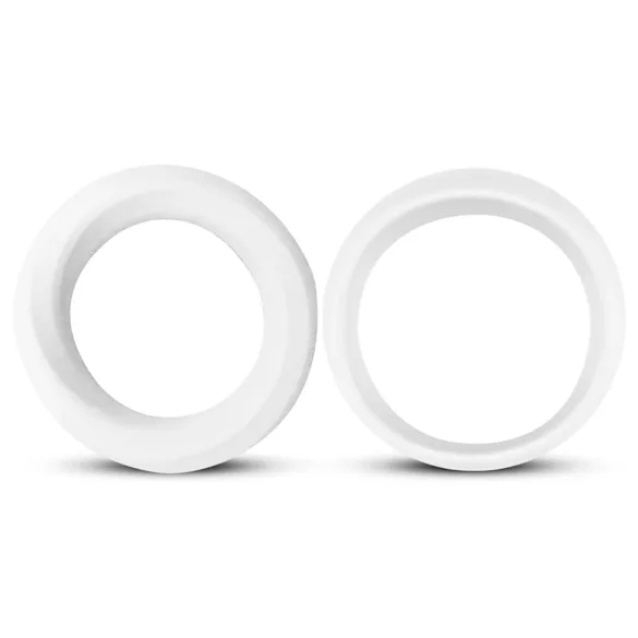2in1 penistrainer en uitstelringen - siliconen - set van 2