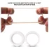 2in1 penistrainer en uitstelringen - siliconen - set van 2