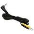 DG-LAB - elektrode­kabel van 2,5 mm jack naar 2 mm pinnen (zwart)