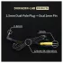 DG-LAB - elektrode­kabel van 2,5 mm jack naar 2 mm pinnen (zwart)