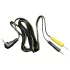 DG-LAB - elektrode­kabel van 2,5 mm jack naar 2 mm pinnen (zwart)