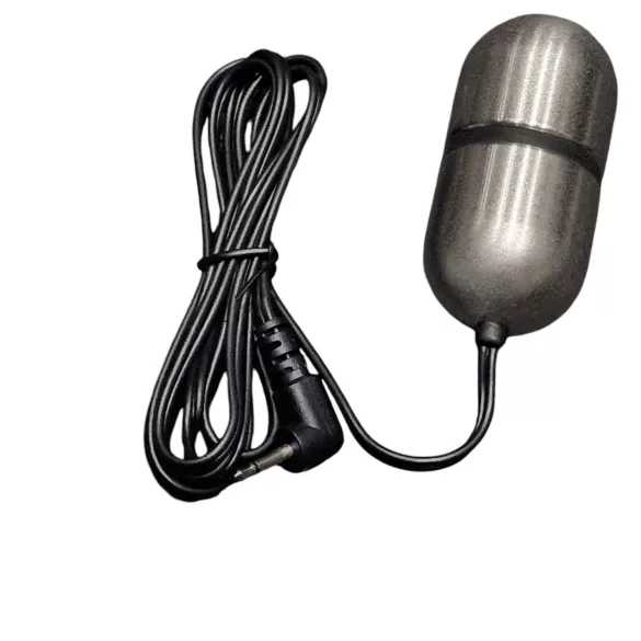 DG-LAB Matstaal - bipolaire, ovale stalen elektrode (zilver)