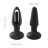 Honey Play Box Snuggy - anaal vibrator met tong - siliconen zwart