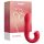 Honey Play Box Joi Thrust 2 - vibrator met thrustfunctie en likbeweging - rood