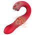 Honey Play Box Joi Thrust 2 - vibrator met thrustfunctie en likbeweging - rood