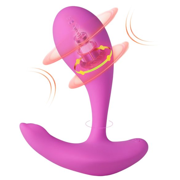 Honey Play Box Oly 2 - vibrator voor G-spot en clitoris - siliconen - roze