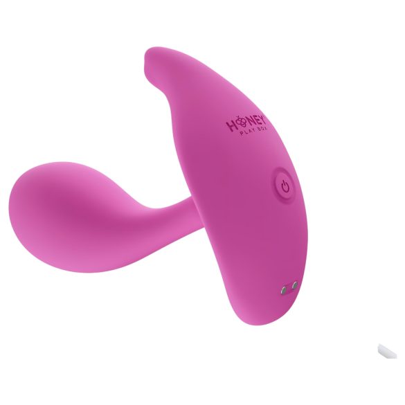 Honey Play Box Oly 2 - vibrator voor G-spot en clitoris - siliconen - roze