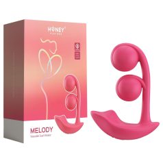 Honey Play Box Melody - vibrator met kralen en app - rood