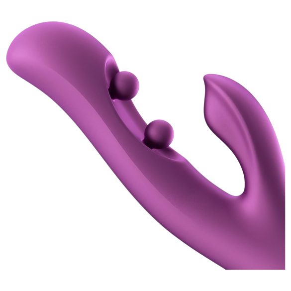 Honey Play Box Gem - G-spot en clitoris vibrator met slimme kralen - paars