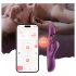 Honey Play Box Gem - G-spot en clitoris vibrator met slimme kralen - paars