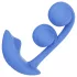 Honey Play Box Melody - vibrator met kralen en app - 2in1 - blauw