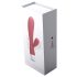 Cotoxo Dolphin & baby - vibrator met clitorisstimulator - oplaadbaar - rood
