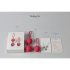 Cotoxo Cherry - Geisha balletjes set - 2-delig - Rood