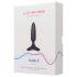 LOVENSE Hush 2 XS - oplaadbare kleine anale vibrator (25mm) - zwart