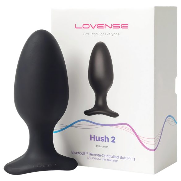 Lovense - anale vibrator met accu - klein formaat 57mm - zwart