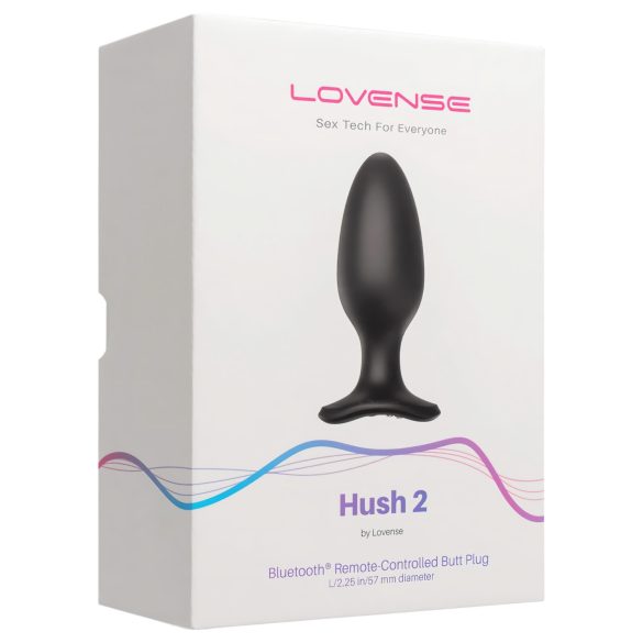 Lovense - anale vibrator met accu - klein formaat 57mm - zwart