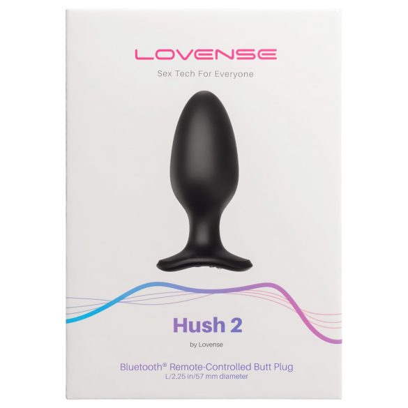 Lovense - anale vibrator met accu - klein formaat 57mm - zwart