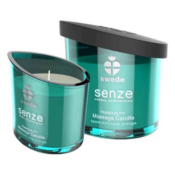 Swede Senze - massagekaars - roos sinaasappel - 50ml