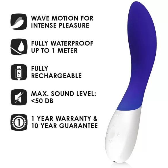 LELO Mona Wave - G-spot vibrator - waterdicht - blauw