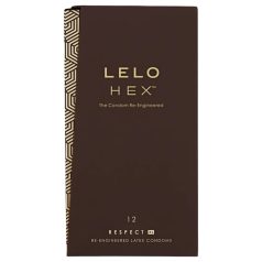 LELO Hex Respect XL - luxueus condoom (12 stuks)