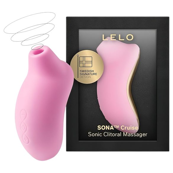 LELO Sona Cruise - geluidsgolven clitorisstimulator (roze)